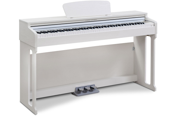 Classic Cantabile DP-220 WM E-Piano Bianco Opaco image 1