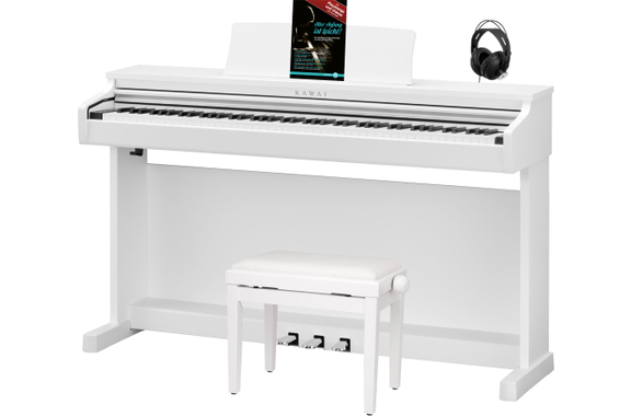 Kawai CX202W Digitalpiano Wit Satijn Set image 1