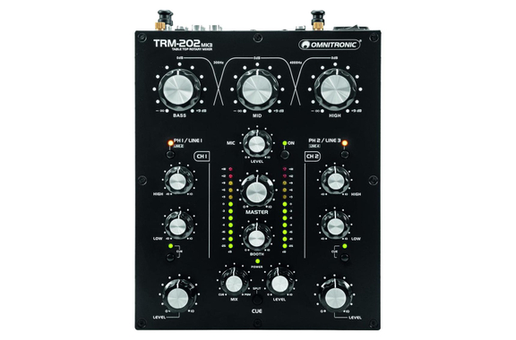 Omnitronic TRM-202MK3 Rotary-Mixer 2 Canaux image 1