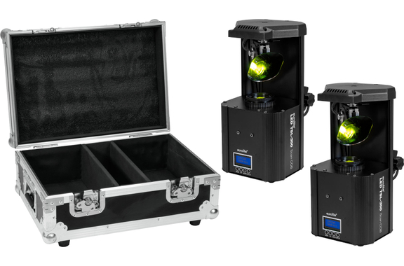 Eurolite 2x LED TSL-350 Scan COB Case Set image 1
