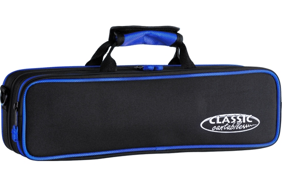 Classic Cantabile Lightweight Case for Flute Blue image 1