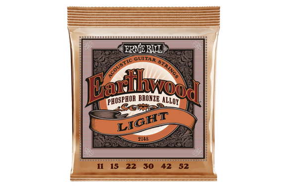 Ernie Ball 2148 Earthwood Phosphor Bronze Light image 1