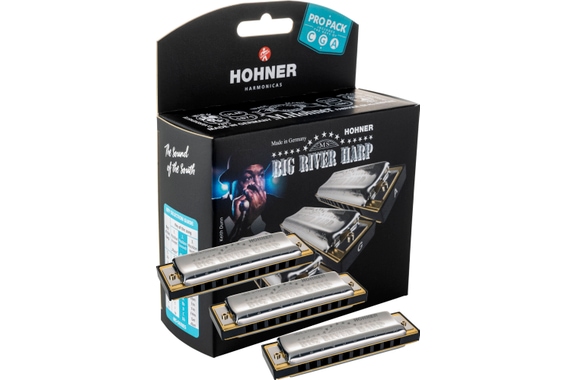 Hohner Big River MS C/G/A Pro Pack image 1