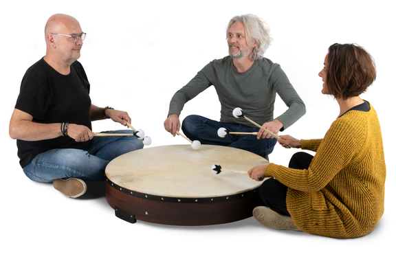Classic Cantabile TD-36 Grande Tambour Sur Cadre Pour Enfants Et Adultes image 1