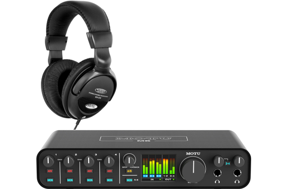 MOTU M6 6-Kanal USB C Audiointerface Set image 1