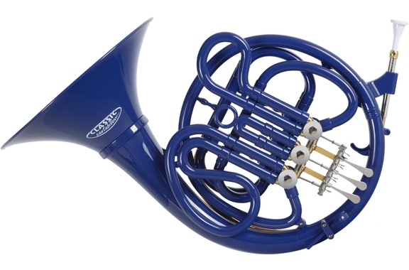 Classic Cantabile WH-20BL MardiBrass Cor d'harmonie en plastique en Fa Bleu image 1