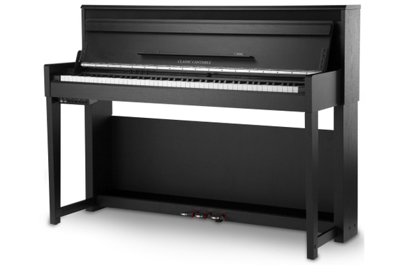 Classic Cantabile UP-1 SM Pianoforte Elettrico Verticale Nero Opaco image 1