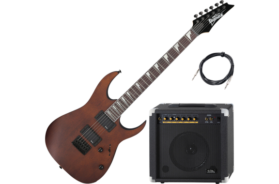 Ibanez GRG121DX-WNF Electric Guitar AK20G Set image 1