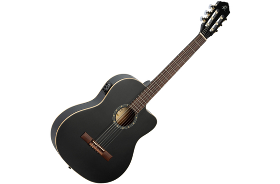 Ortega RCE125SN-SBK Satin Black image 1