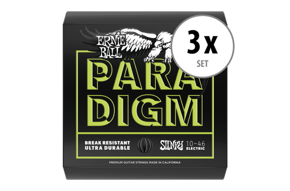 Ernie Ball 2021 Paradigm Regular Slinky 3x Set image 1