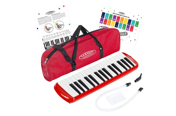 Classic Cantabile FML-32 RD Melodica Red image 1