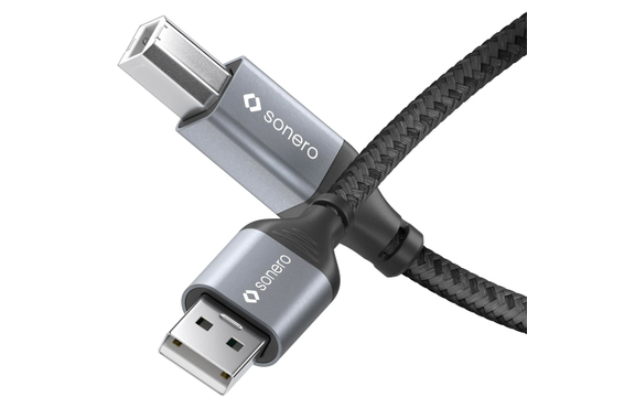 Câble Sonero USB 2.0 USB-A Vers USB-B Pour Imprimante 5,0m image 1