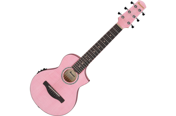 Ibanez EWP17M2E-SMO Piccolo Gitarre Strawberry Milk Open Pore image 1