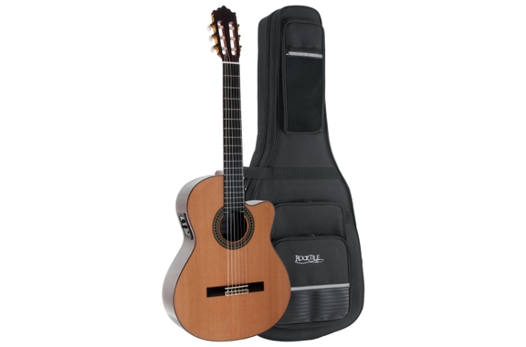 Antonio Calida GC224G CE 4/4 Set Guitare Classique avec Étui Léger image 1