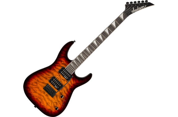Jackson JS Series Dinky JS20 DKQ 2PT Transparent Tobacco Burst image 1
