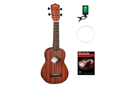 Leho Aleho ALUS-M Sopraan Ukulele Set image 1