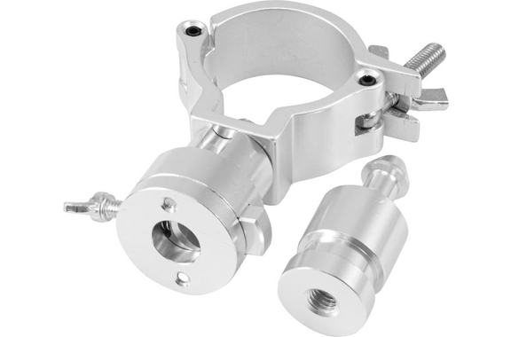 Eurolite TPZ-1 Klammer mit TV-Zapfen Silber image 1