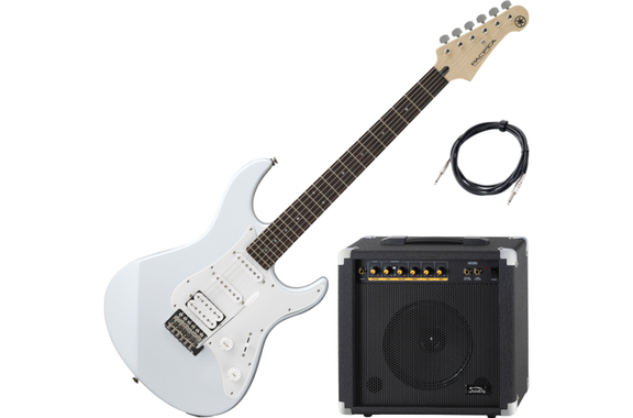 Yamaha Pacifica 012 VW White Guitarra Eléctrica Set AK20G image 1