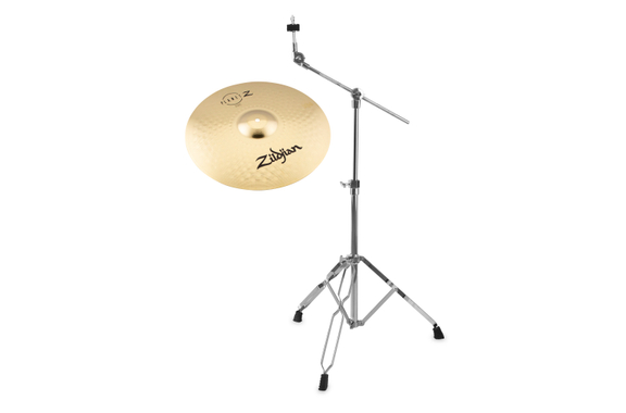 Zildjian ZP16C Planet Z Crash de 16" con soporte de platillo tipo brazo image 1