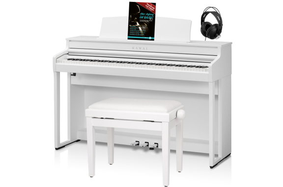 Kawai CA-401 Digitalpiano Wit Set image 1