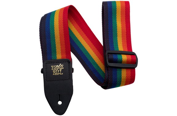 Sangle De Guitare Ernie Ball 4044 Polypro Rainbow image 1
