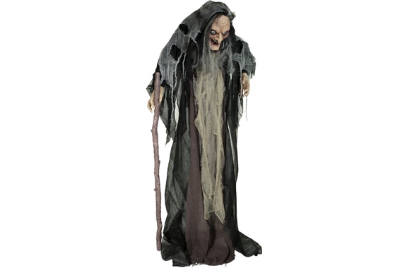 Europalms Halloween Hexe Nahema Figur animiert, 160cm image 1