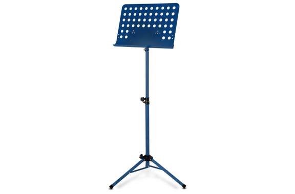 Classic Cantabile Leggio Orchestrale in Lamiera Forata Heavy Blu image 1
