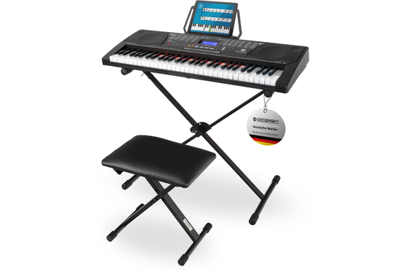 McGrey LK-6150 61 Tasten Leuchttasten-Keyboard Set image 1