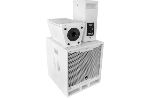 Omnitronic MAXX-1206DSP 2.1 Sistema Activo Blanco image 1