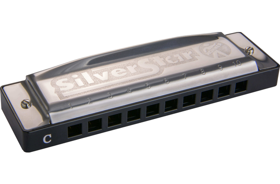 Armonica A Bocca Hohner Silver Star C image 1