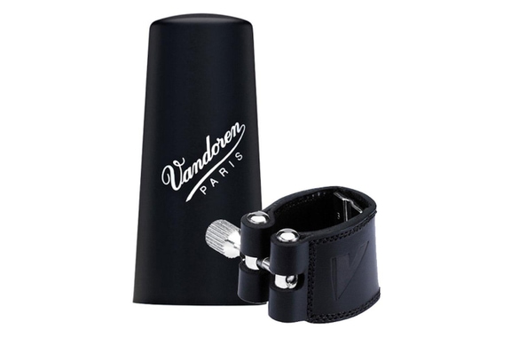 Vandoren LC25P B-Klarinette Leder-Blattschraube mit Plasik-Kapsel image 1