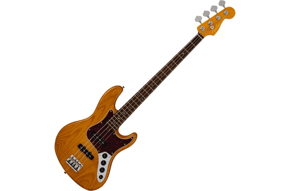 Fender Made in Japan Limited Active Modern Jazz Bass Vintage Natural image 1