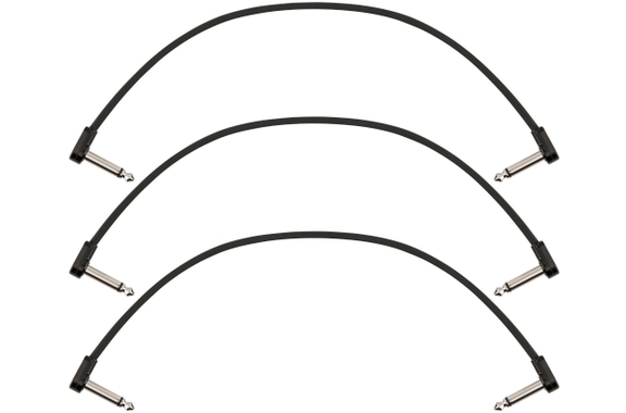 Fender Blockchain Câble Mono 12" Coudé/Coudé Pack de 3 image 1