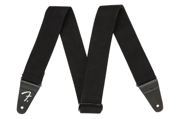 Fender Supersoft Strap 2\" Black image 1