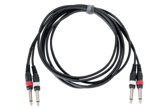 Câble Audio Pronomic J4J-3 Stéréo Jack 6,3 mm 3 m image 1