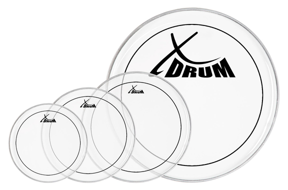 XDrum Oil Hydraulic Drumhead SET 10" 12" 14" 22" image 1