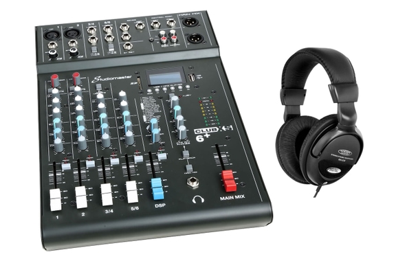Studiomaster Club XS 6+ Mischpult Set image 1