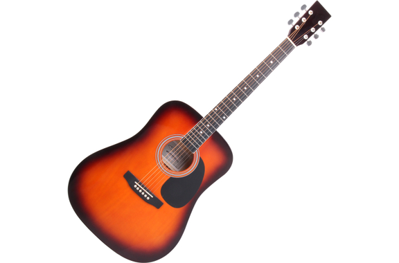 Classic Cantabile WS-10SB Westerngitarre Sunburst image 1