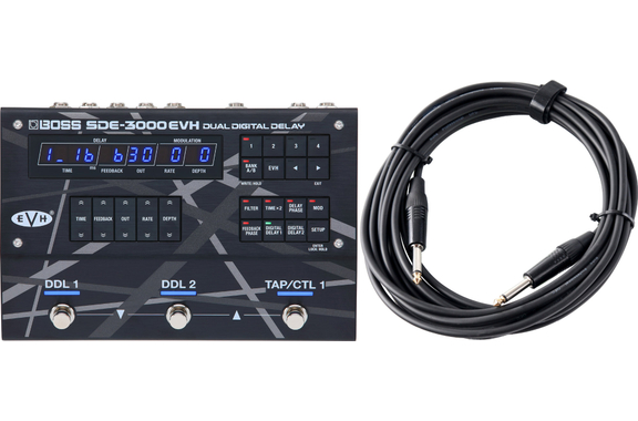 Boss SDE-3000EVH Set de Pedales Dual Delay image 1