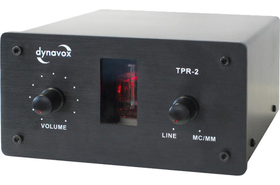 Dynavox TPR-2 Röhrenvorstufe Phono Vorverstärker schwarz  - 1A Showroom Modell (Zustand: wie neu, in OVP) image 1