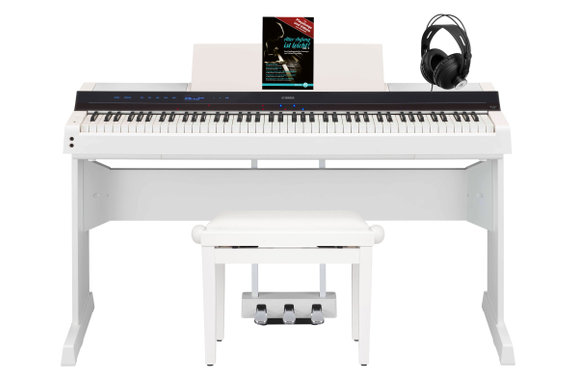 Yamaha P-S500WH Stage Piano Blanco Home Set image 1