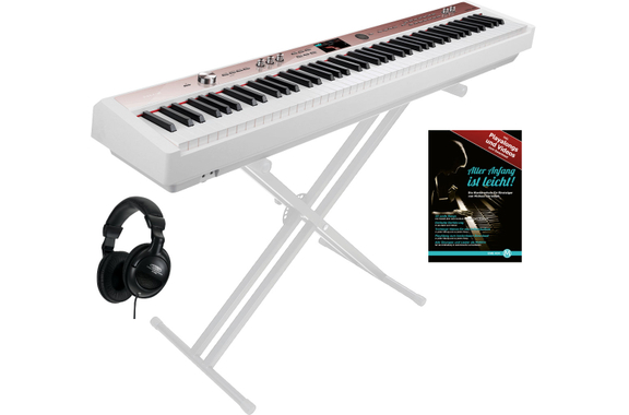 NUX NPK-20-WH Digitalpiano 88 Tasti Bianco Set image 1