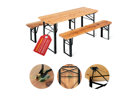 Stagecaptain BBK-110 Hirschgarten Conjunto Festivo Para Niños 110 cm Natural image 1
