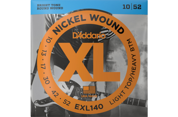 D'Addario EXL140 Light Top/Heavy Bottom image 1