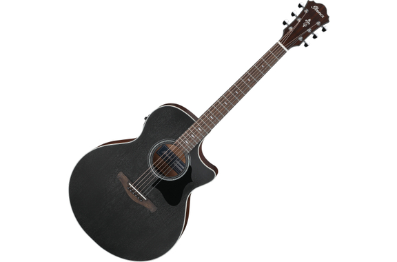 Ibanez AE140-WKH Weathered Black Open Pore image 1
