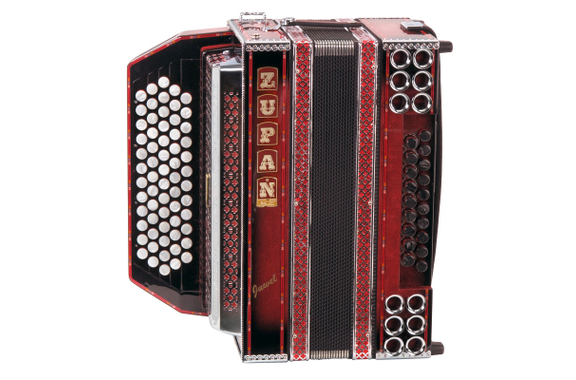 Zupan Juwel VD Harmonika D-G-C-F-B, Shadow Red image 1