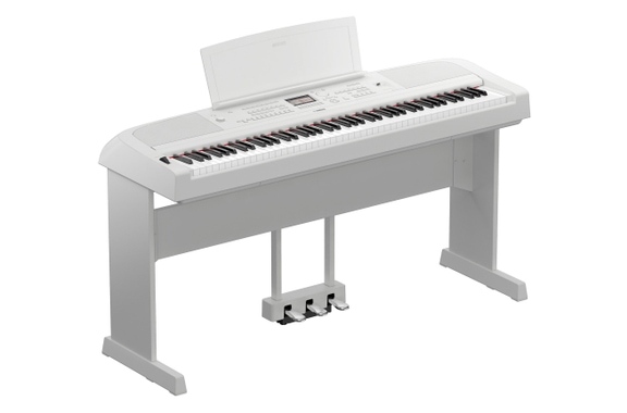 Yamaha DGX-670 WH Portable Piano Set Bianco image 1