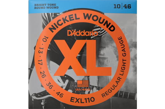 D'Addario EXL110 Regular Light image 1