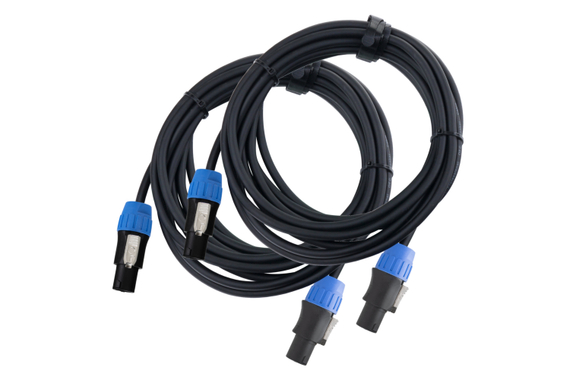 Pronomic pro-line BOXSP1-5 Câble Haut-Parleur Compatible Speakon 5m Lot de 2 image 1