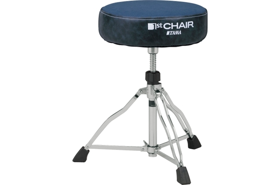 Tama HT430CVNB 1st Chair Round Rider Con Asiento De Lona Navy Blue/Blue image 1